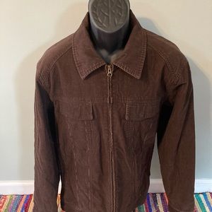 NEW Billabong Corduroy Jacket Spring Coat Brown XL